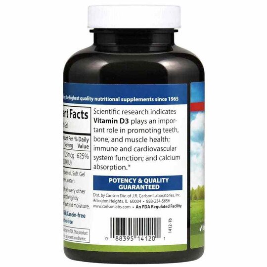 Vitamin D3 5,000 IU, CL